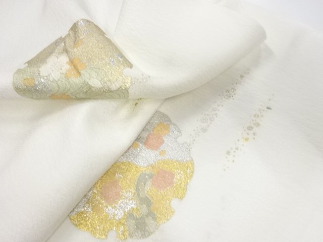  大特価品　未使用品　正絹　丹後ちりめん　帯揚げ